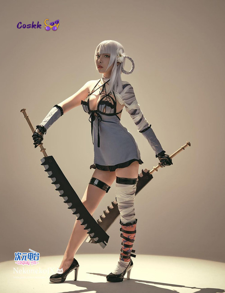 Anime Cosplay Swimsuit - YoRHa No. 2 Type B Kaine