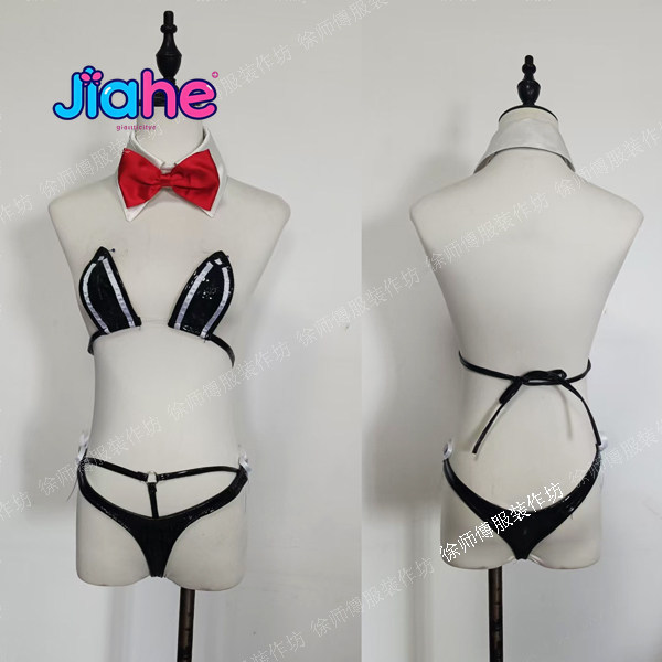 Cosplay Anime Bunny Girl - Eclipse Brown Dust 2 Nightmare Bunny