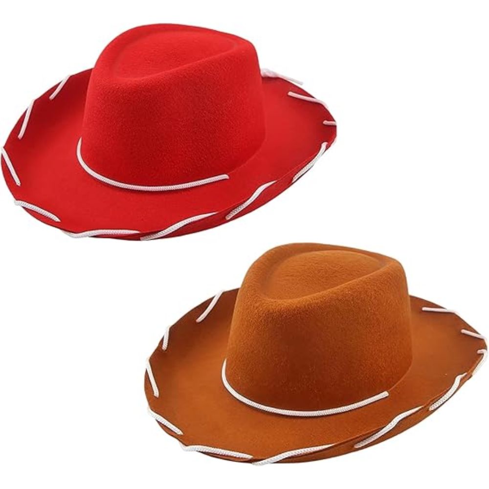 Cosplay Duo Anime - Fantasia Woody Jessie Cosplay Felt Hat