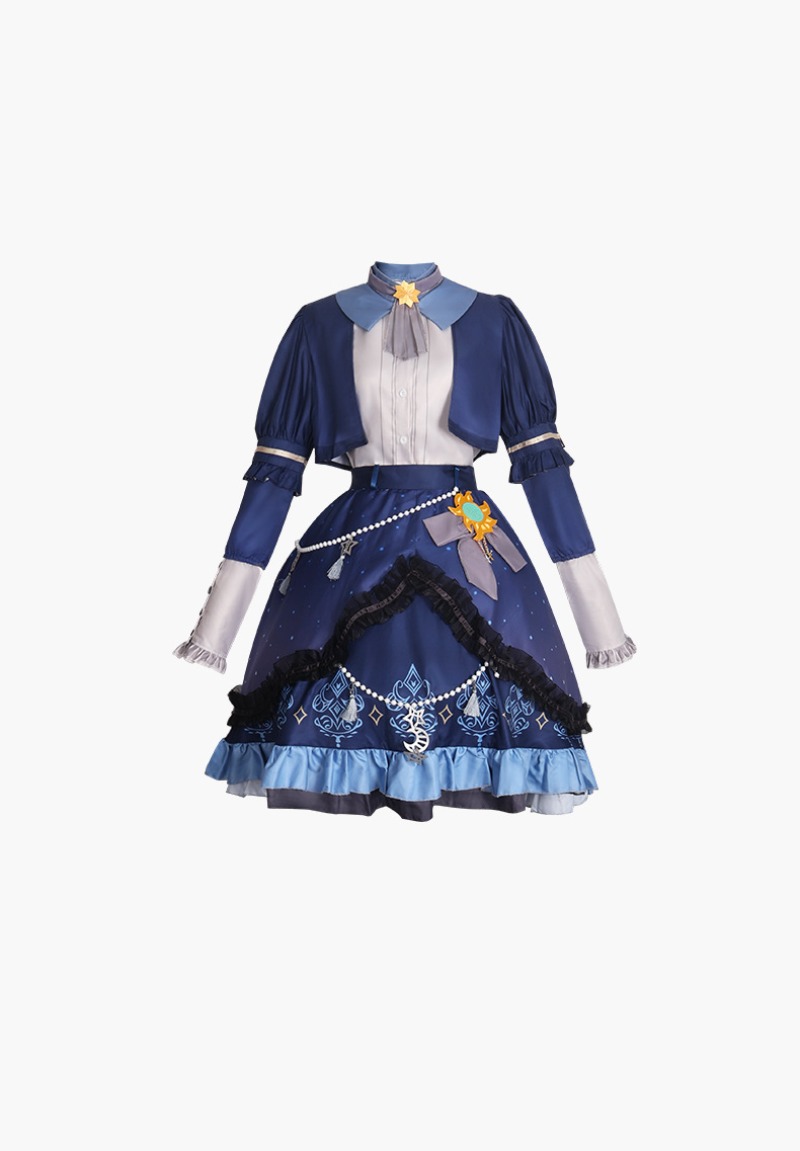 2025 PJSK Stars Colorful Dress - Anime Cosplay Ladies ulasan dan harga