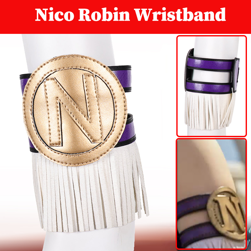 Nico Robin Wristband Arm Band  - Live Action Anime Cosplay ulasan dan harga