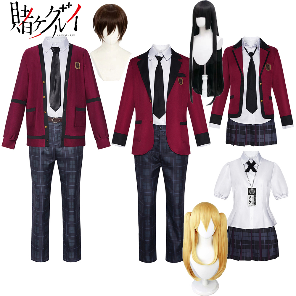 Jabami Yumeko Cosplay Anime Ka - Live Action Anime Cosplay ulasan dan harga