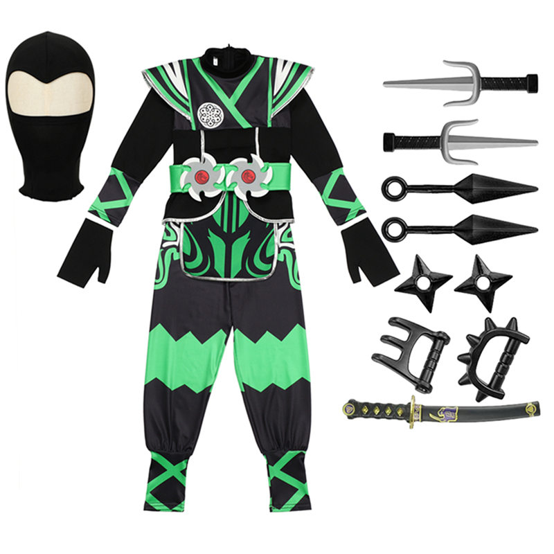 Japanese Ninja Costume Set for - Anime Cosplay Boy ulasan dan harga