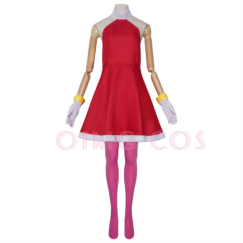 Amy Rose Cosplay Costume Adult - Anime Cosplay Ladies ulasan dan harga