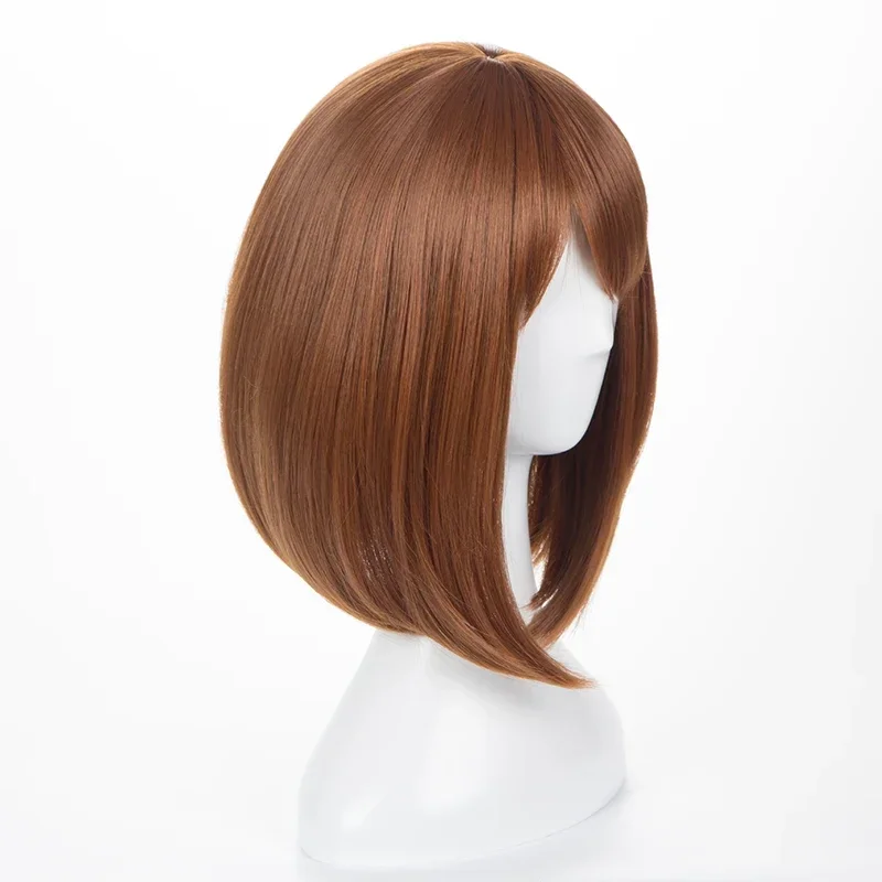 Short Brown Bob Heat Resistant - Anime Cosplay Website ulasan dan harga