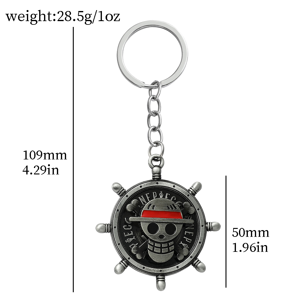 One Piece Anime Keychain Luffy - One Piece Straw Hat ulasan dan harga