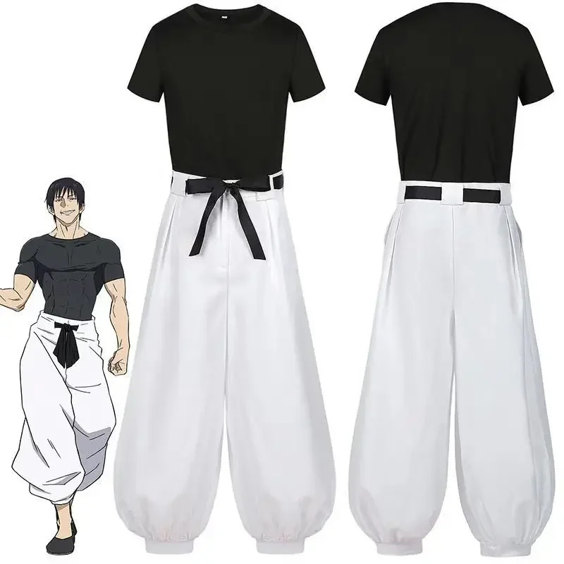Toji Fushiguro Cosplay Costume - Jujutsu Kaisen Uniform ulasan dan harga