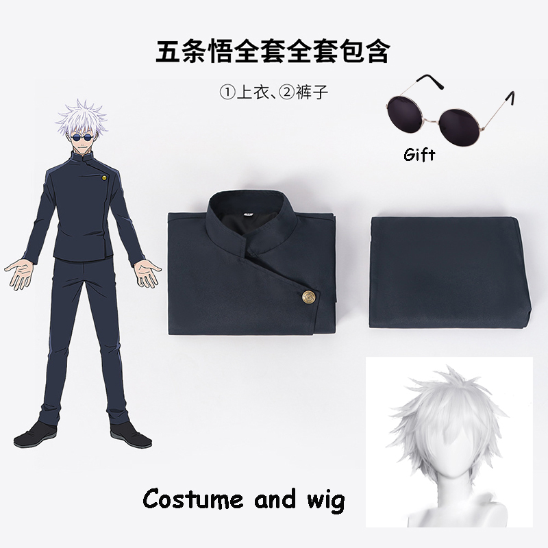 Jujutsu Anime Kaisen Satoru Go - Jujutsu Kaisen Uniform ulasan dan harga