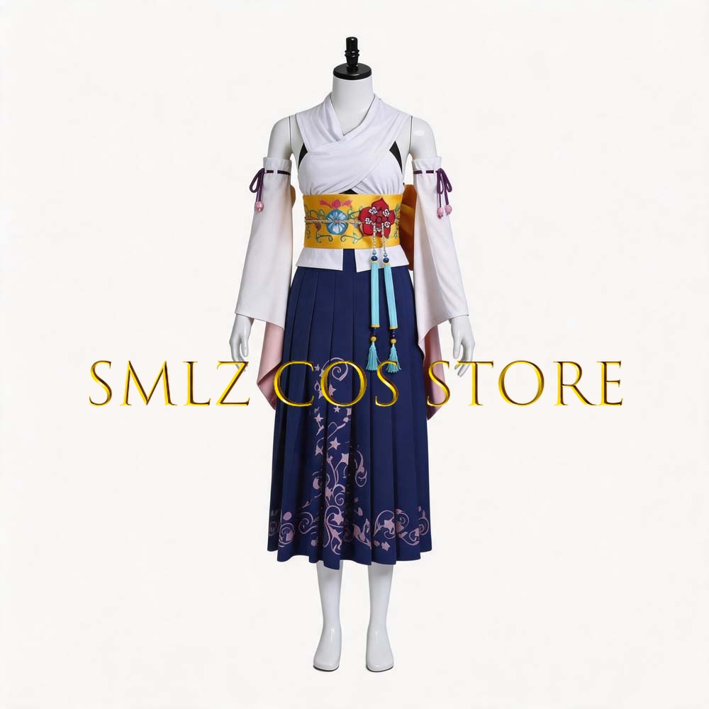 Smlz FFX Yuna Cosplay Anime FF - Women Anime Cosplay ulasan dan harga