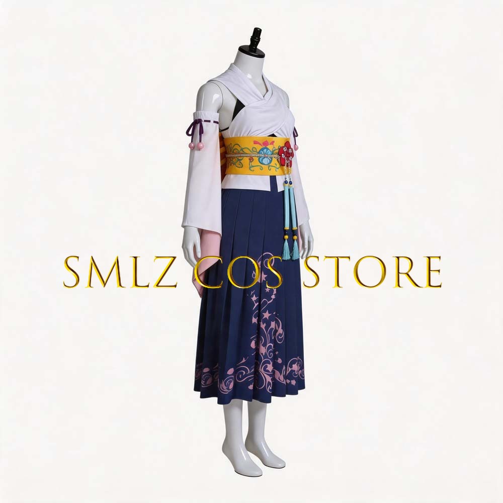 Smlz FFX Yuna Cosplay Anime FF - Women Anime Cosplay ulasan dan harga