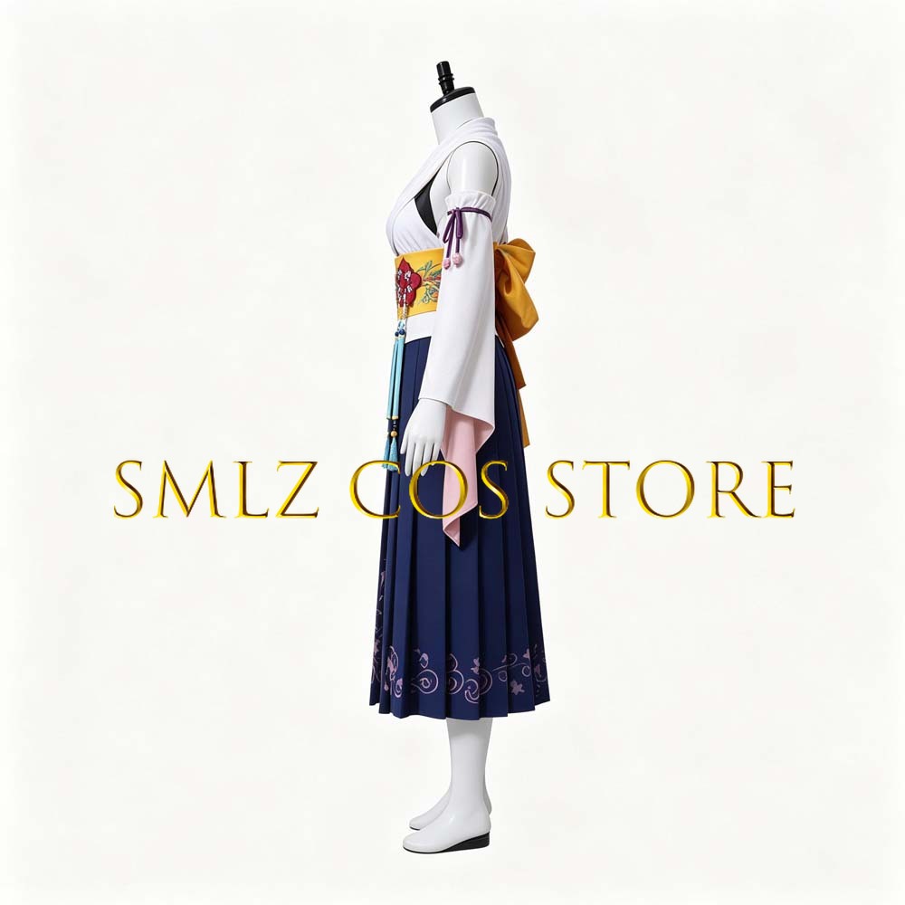 Smlz FFX Yuna Cosplay Anime FF - Women Anime Cosplay ulasan dan harga