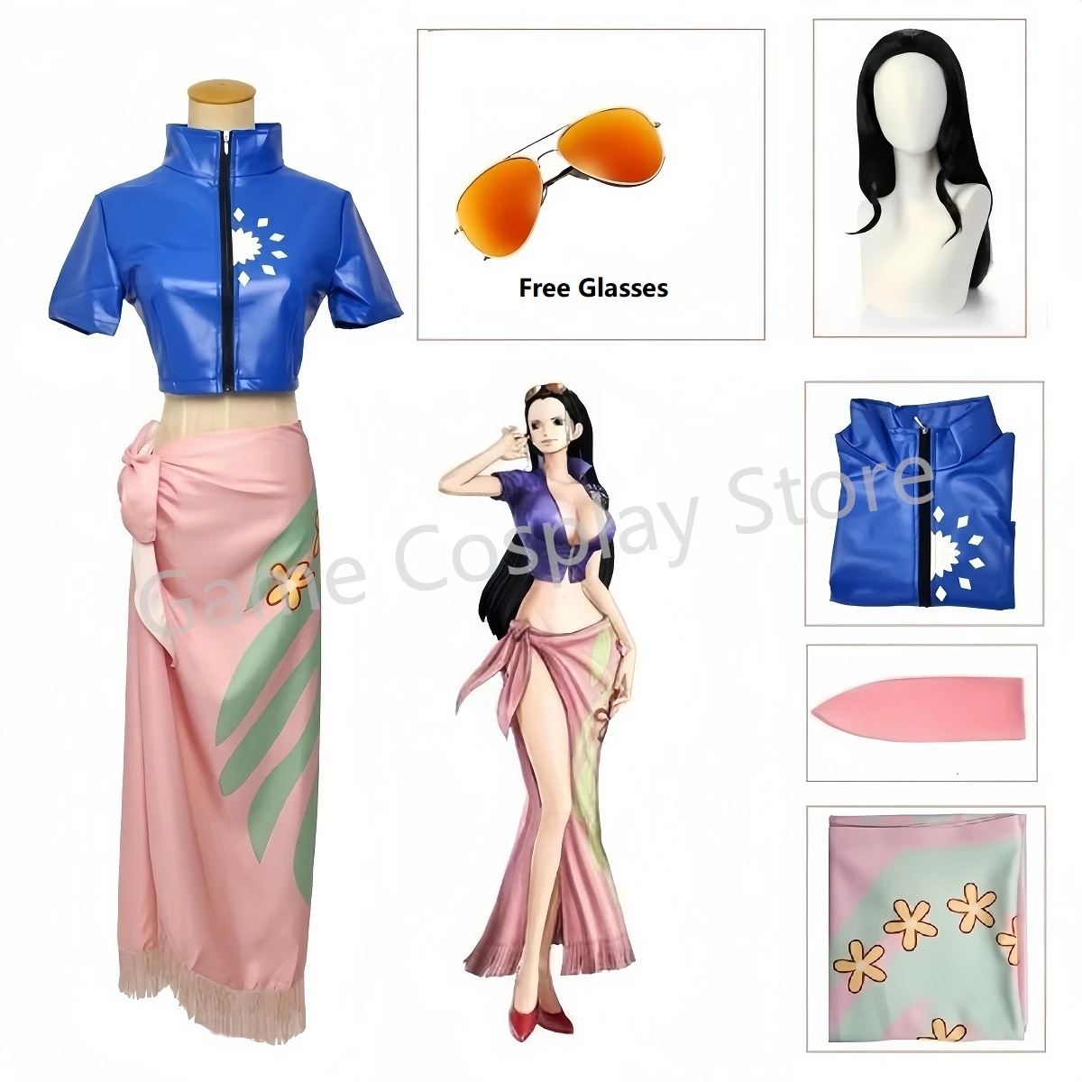Nico Robin Cosplay Costume Dre - Violet Evergarden Dress ulasan dan harga