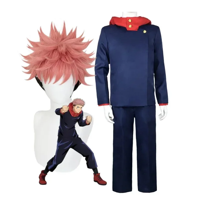 Anime Jujutsu Kaisen Itadori Y - Jujutsu Kaisen Uniform ulasan dan harga