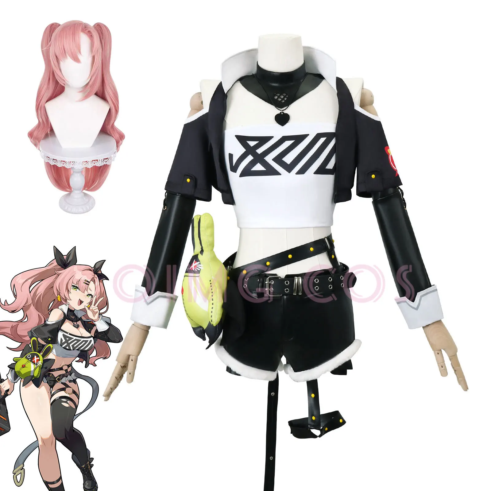 Nicole Demara Zenless Zone Zer - Anime Cosplay Ladies ulasan dan harga