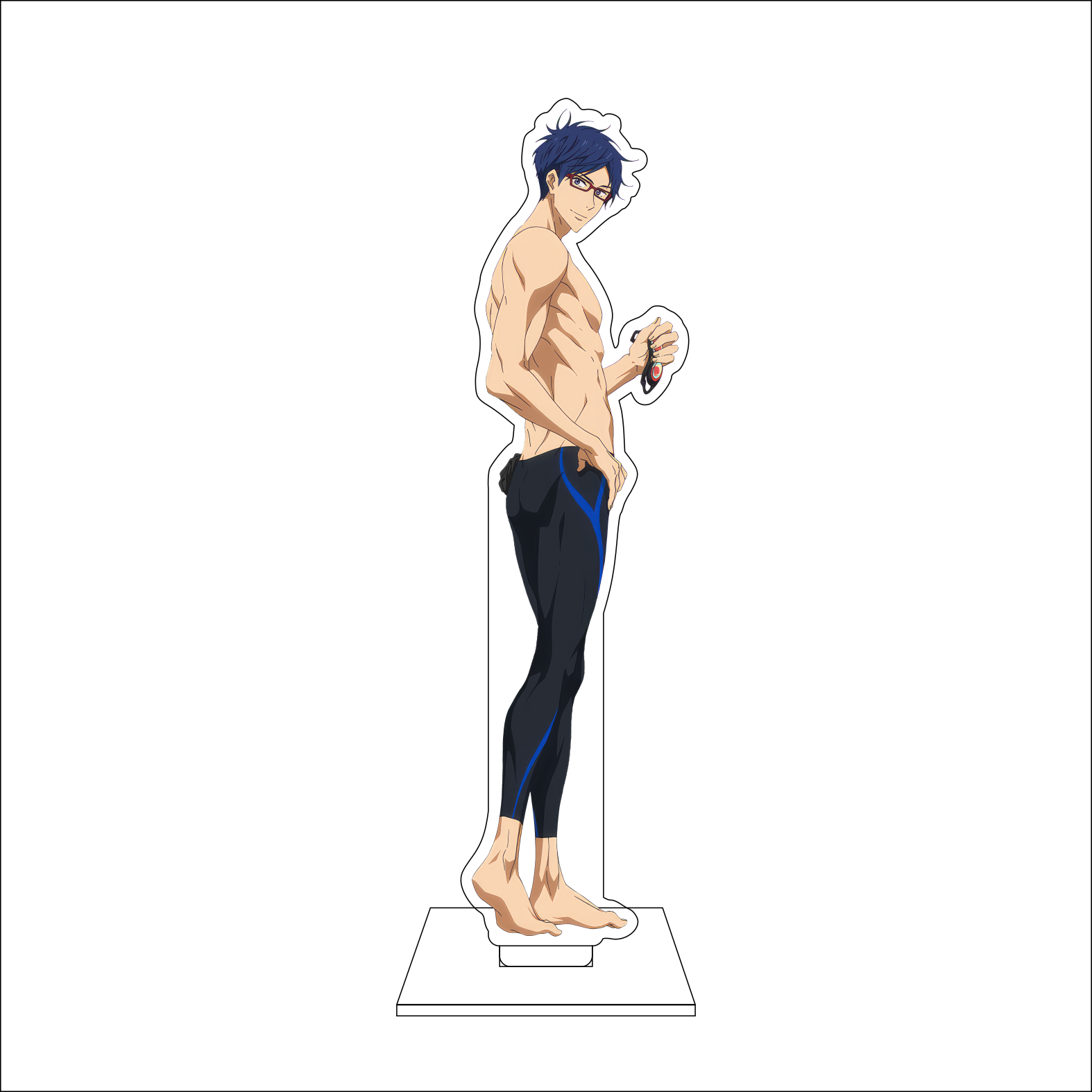 16CM Anime Free! Cosplay Acryl - Anime Cosplay Anime ulasan dan harga