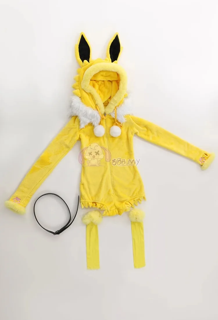 Sexy Deep V Hooded Bodysuit So - Cosplay Anime Bunny Girl ulasan dan harga