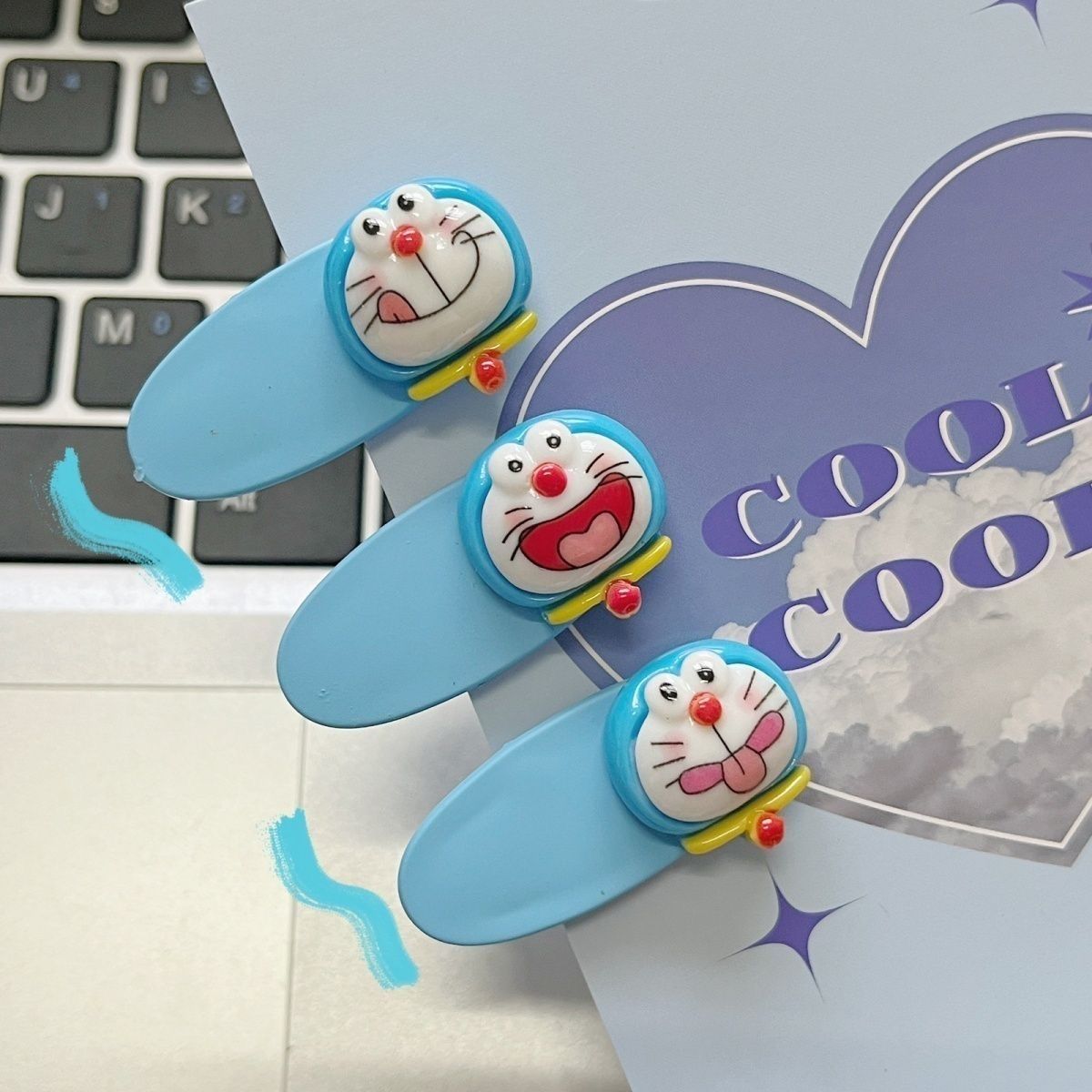 Cute Doraemon Expression Duckb - Anime Cosplay Couple ulasan dan harga