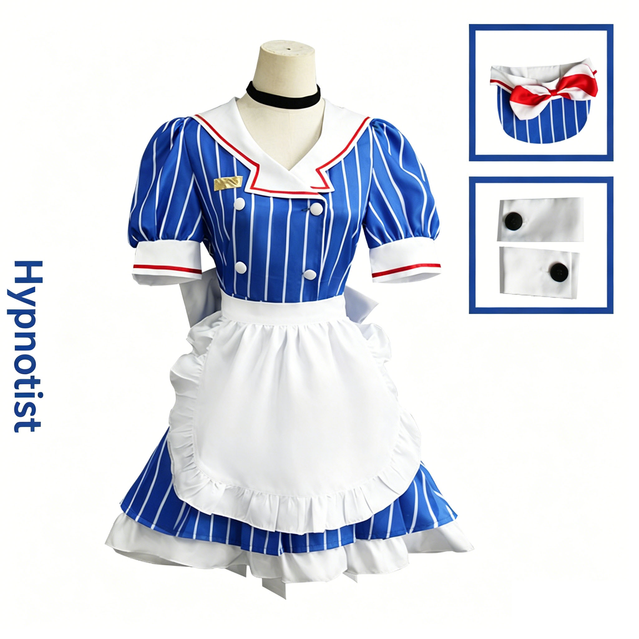 Anime Hypnotist Maid Uniform C - Cosplay Duo Anime ulasan dan harga