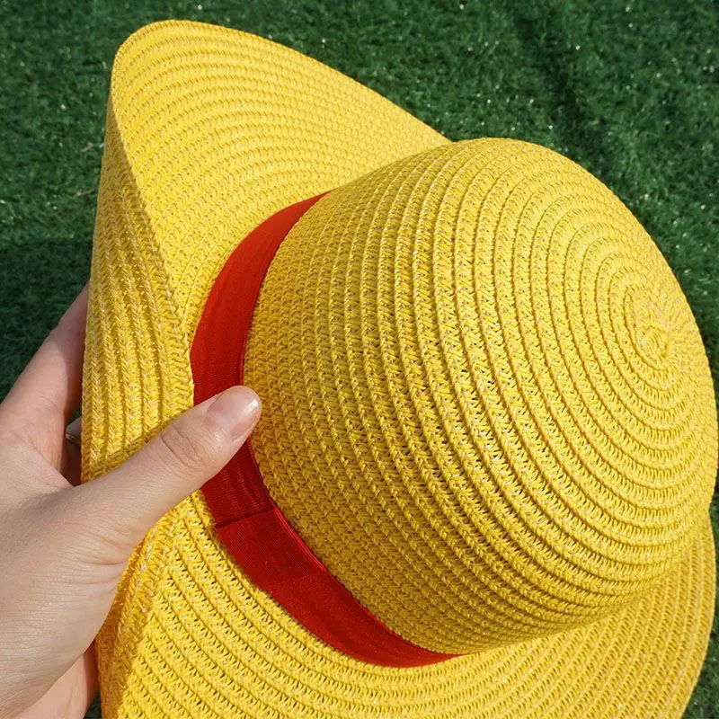 Straw Hat Anime Cosplay Prop L - One Piece Straw Hat ulasan dan harga