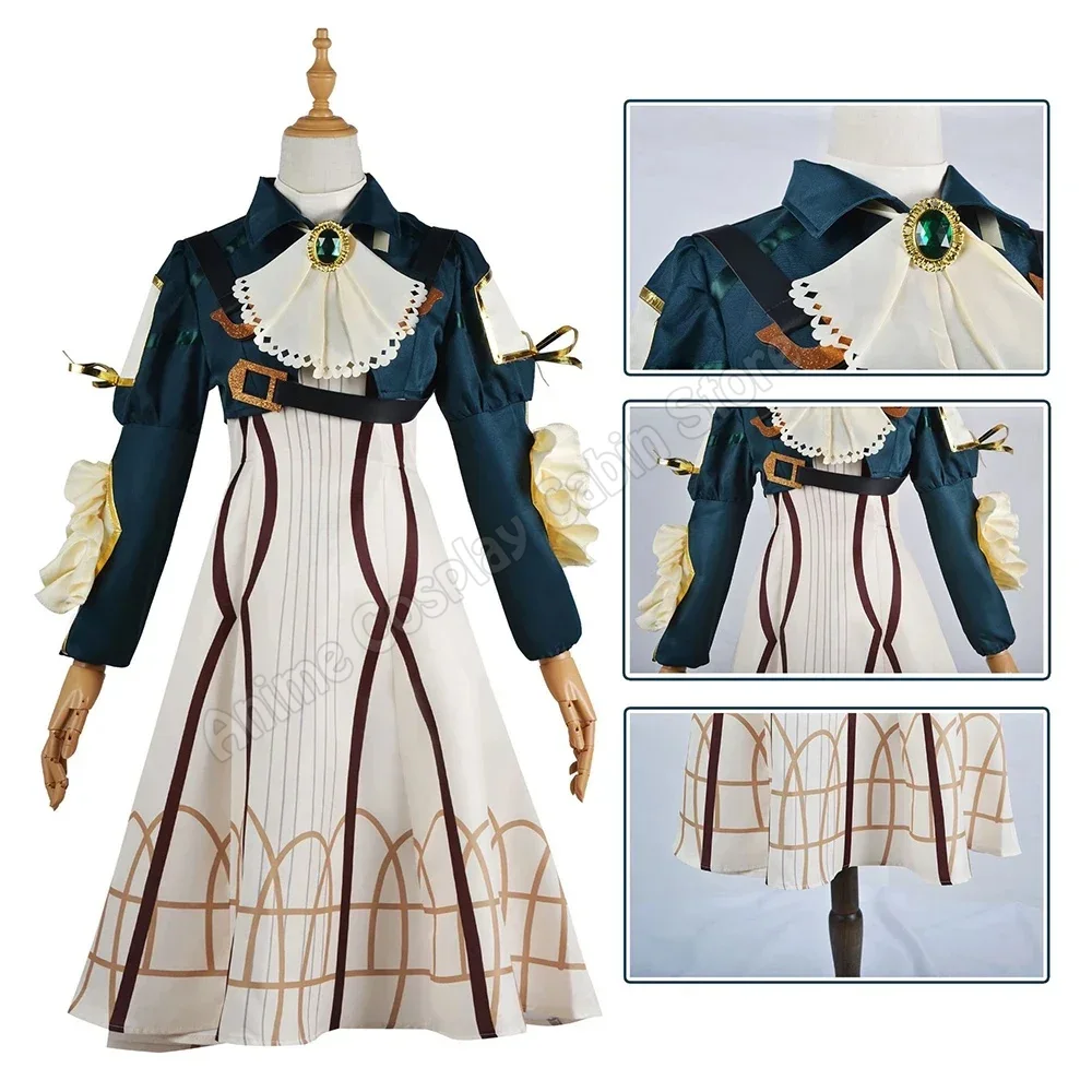 Anime Violet Evergarden Cospla - Violet Evergarden Dress ulasan dan harga