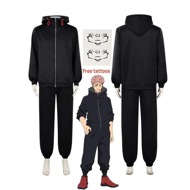 Jujutsu Kaisen Yuji Itadori Co - Jujutsu Kaisen Uniform ulasan dan harga