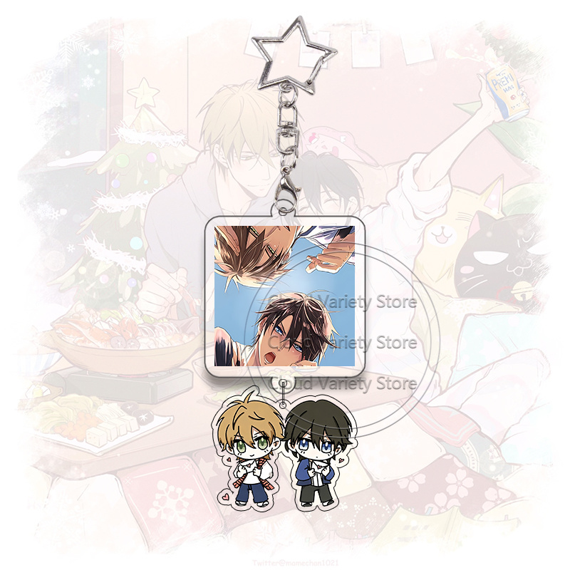 Dakaichi Acrylic Keychain Yaoi - Anime Cosplay Couple ulasan dan harga