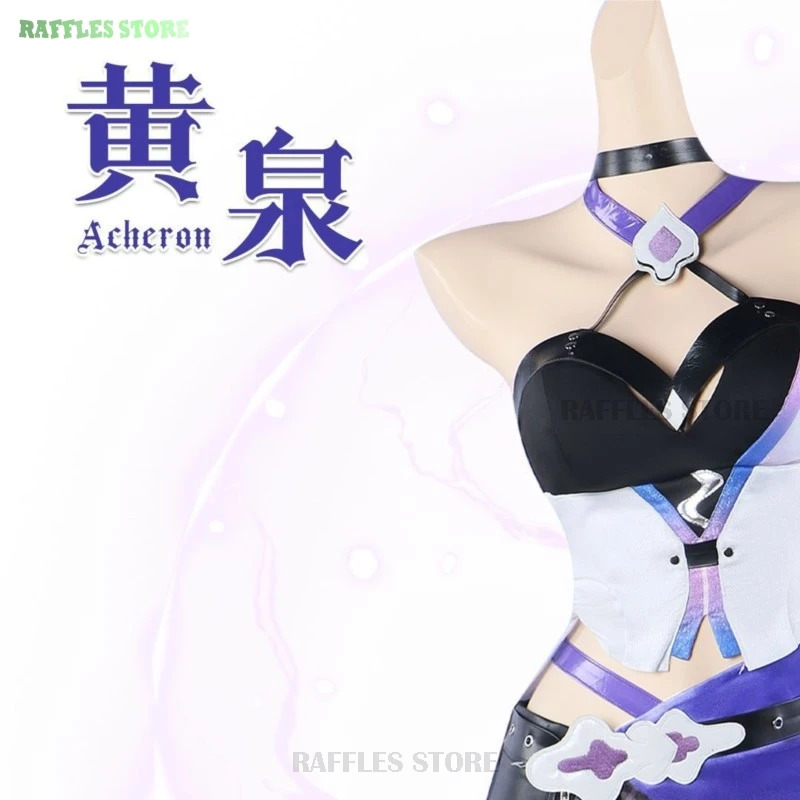 2025 Acheron Costume Wig Game  - Anime Cosplay Event 2025 ulasan dan harga