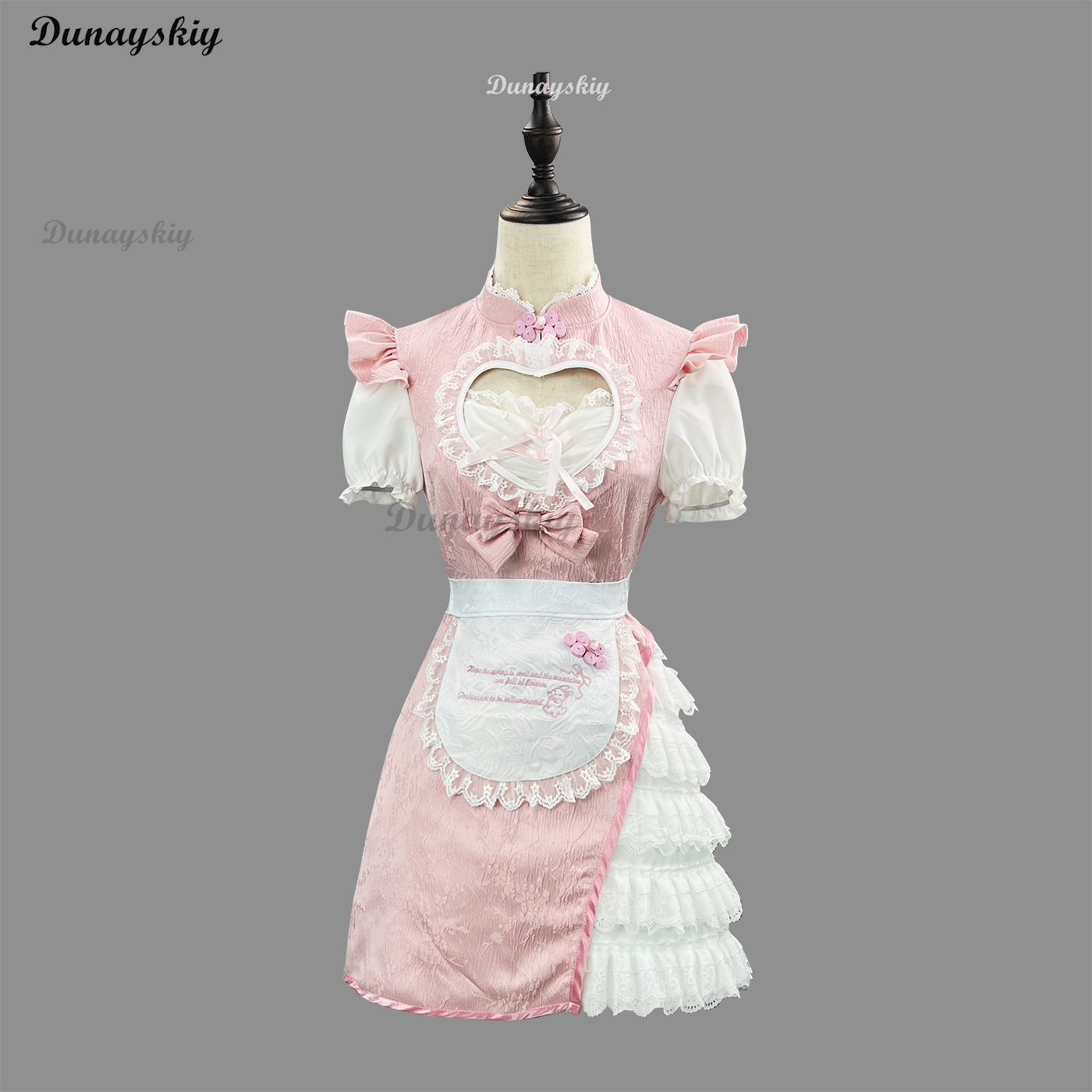 2025 New Pink Modern Cheongsam - Anime Cosplay Event 2025 ulasan dan harga