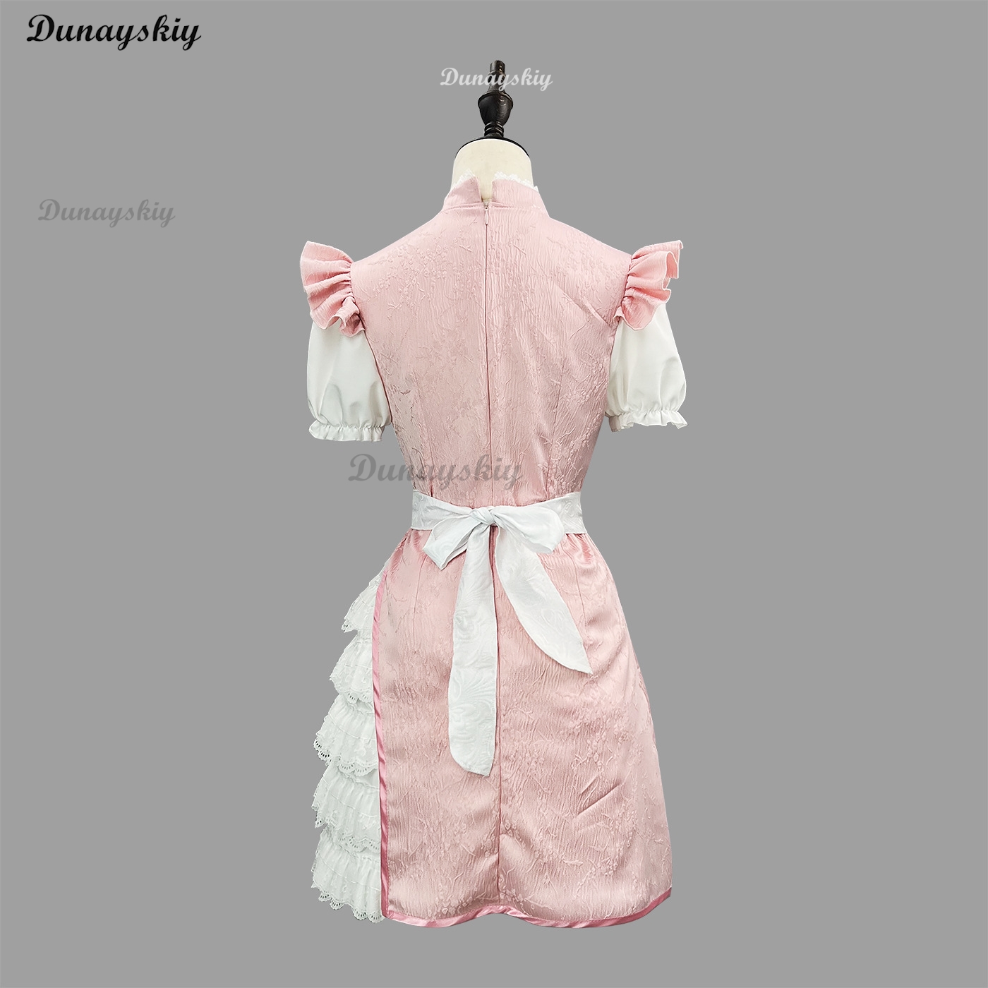2025 New Pink Modern Cheongsam - Anime Cosplay Event 2025 ulasan dan harga