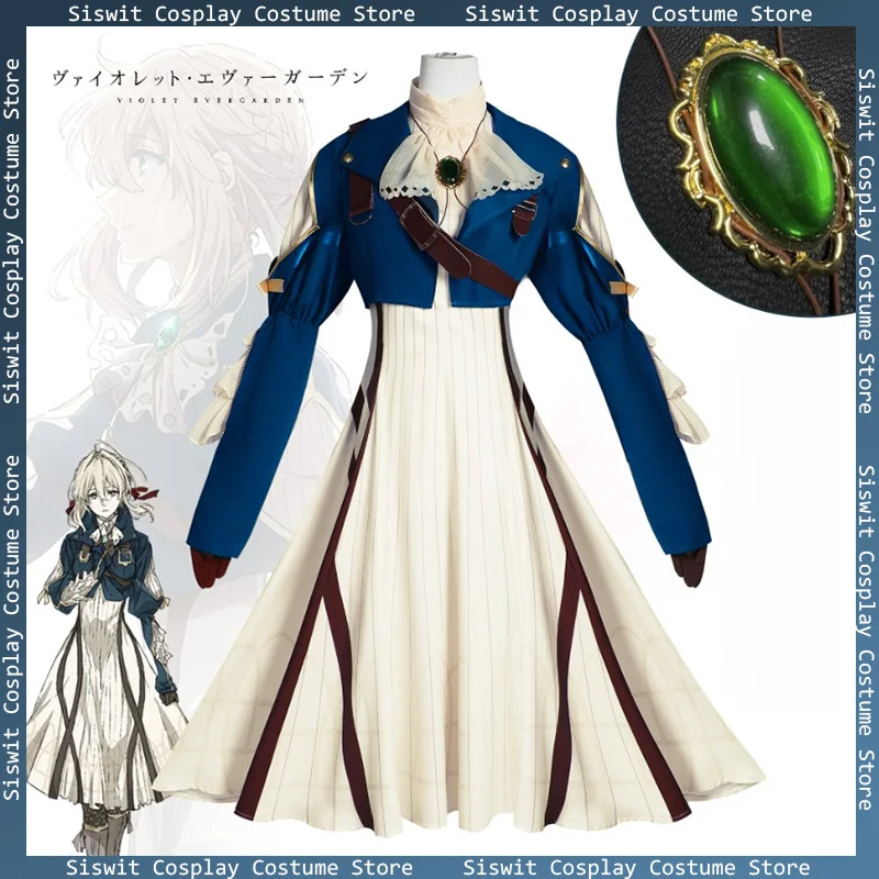 Anime Violet Evergarden Costum - Violet Evergarden Dress ulasan dan harga