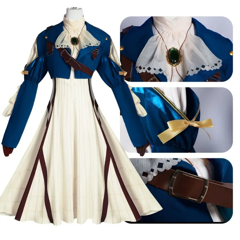 Anime Violet Evergarden Costum - Violet Evergarden Dress ulasan dan harga