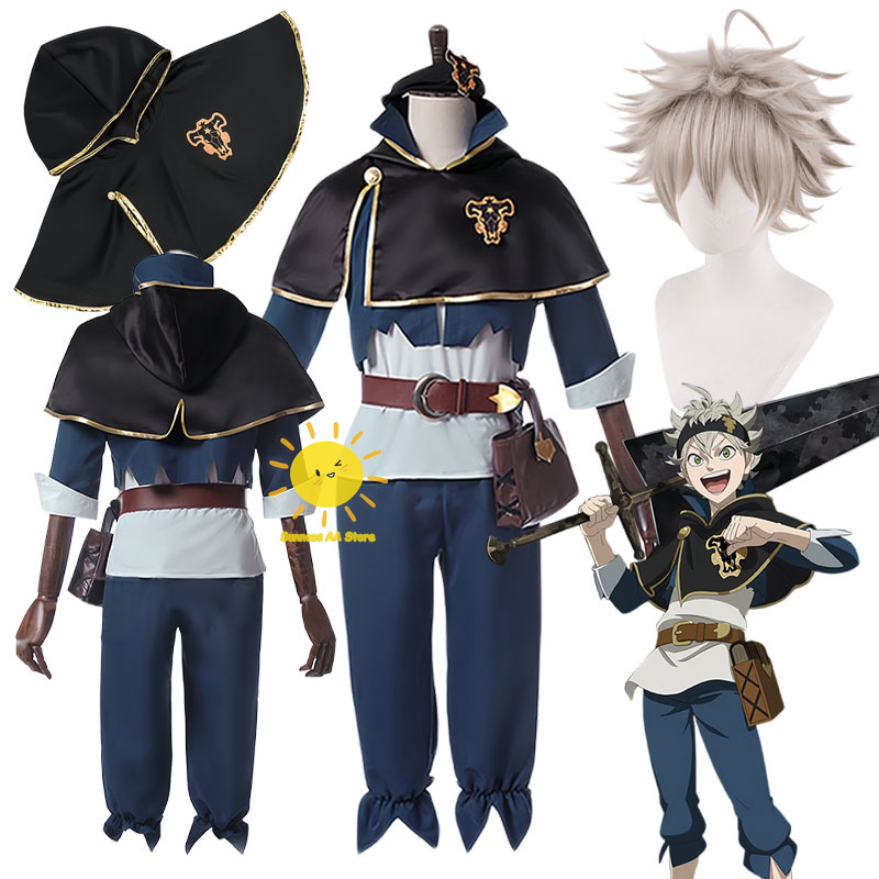 Anime Black Clover Cosplay Ast - Anime Cosplay Boy ulasan dan harga